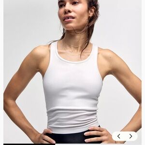 Lululemon Street Cropped Racerback Tank Top